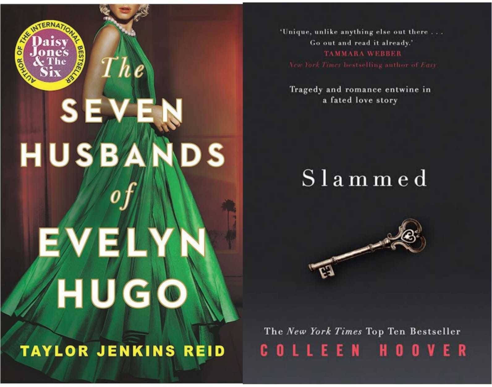     			The Seven Husbands Of Evelyn Hugo And Slammed  (English, Paperback, Reid Taylor Jenkins, Colleen Hoover)