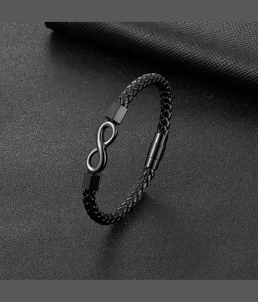 Thrillz Black Bracelet ( Pack of 1 ) - Bangles & Bracelets | Buy online on ZillyBuy
