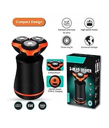 geemy Rechargeable Rotary Shaver ( Multicolor )