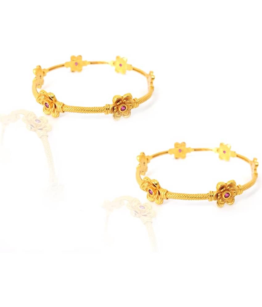 shankhraj mall Traditional Gold Plated Designer Bangles Jewellery For Women / Girls-100348 - Bangles & Bracelets | Buy online on ZillyBuy