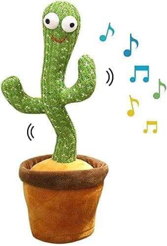     			Eclet Kids Dancing Talking Cactus Toys for Baby Boys and Girls, 120 Songs for Baby  (Green)set 1