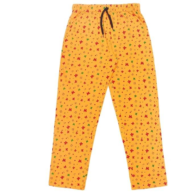     			Fasha Pack of 1 Boys Cotton Trackpant ( Mustard )