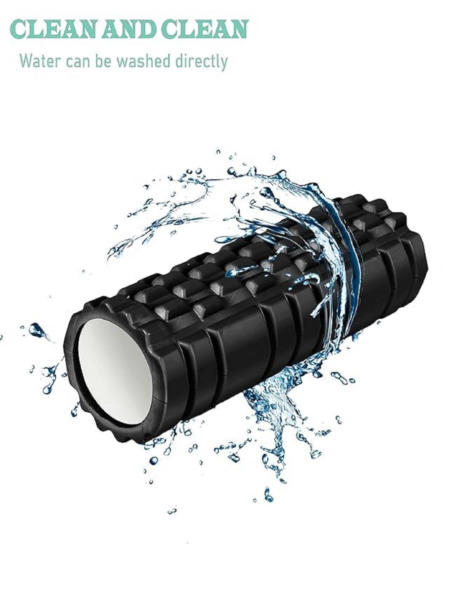     			Foam & Deep Tissue Foam Roller For Deep Tissue Massage, Exercise, Fitness, Back Pain, and Physiotherapy