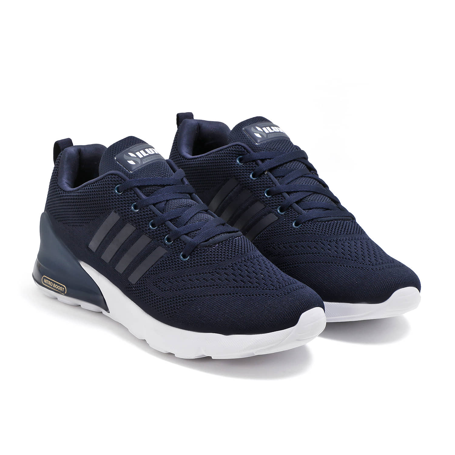 Hilux Navy Blue Men's Sports Running Shoes - Sports Shoes | Buy online on ZillyBuy
