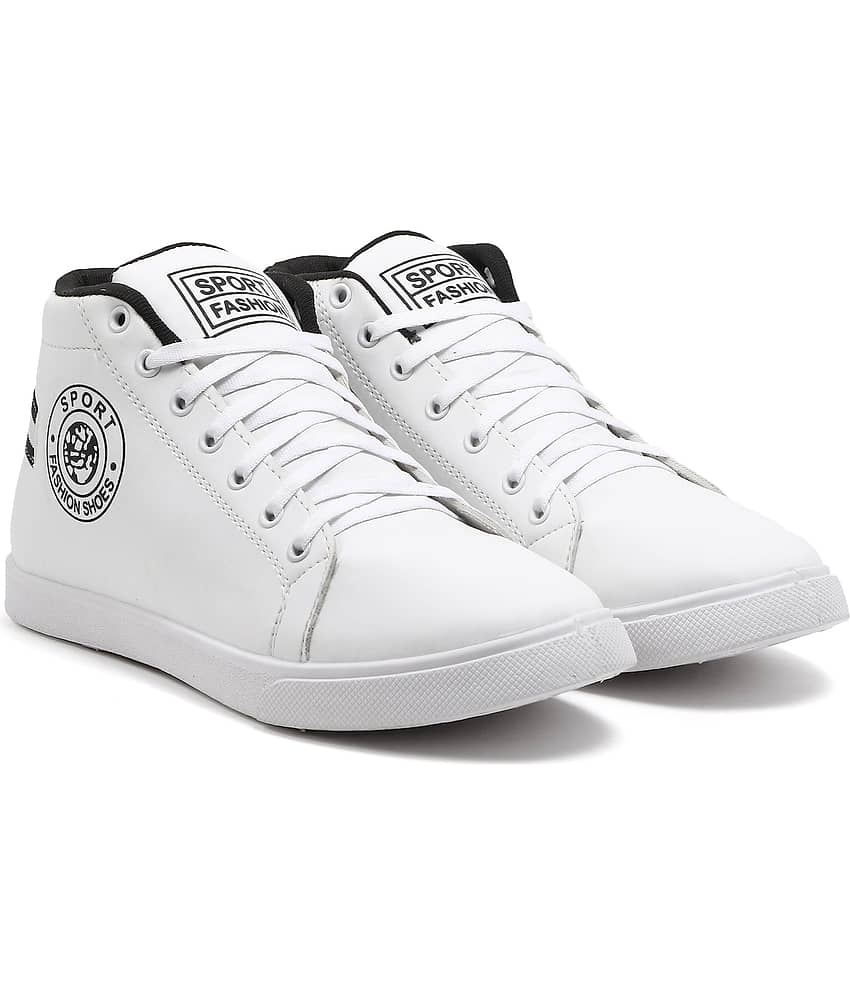 Hilux White Men's Sports Running Shoes - Sports Shoes | Buy online on ZillyBuy