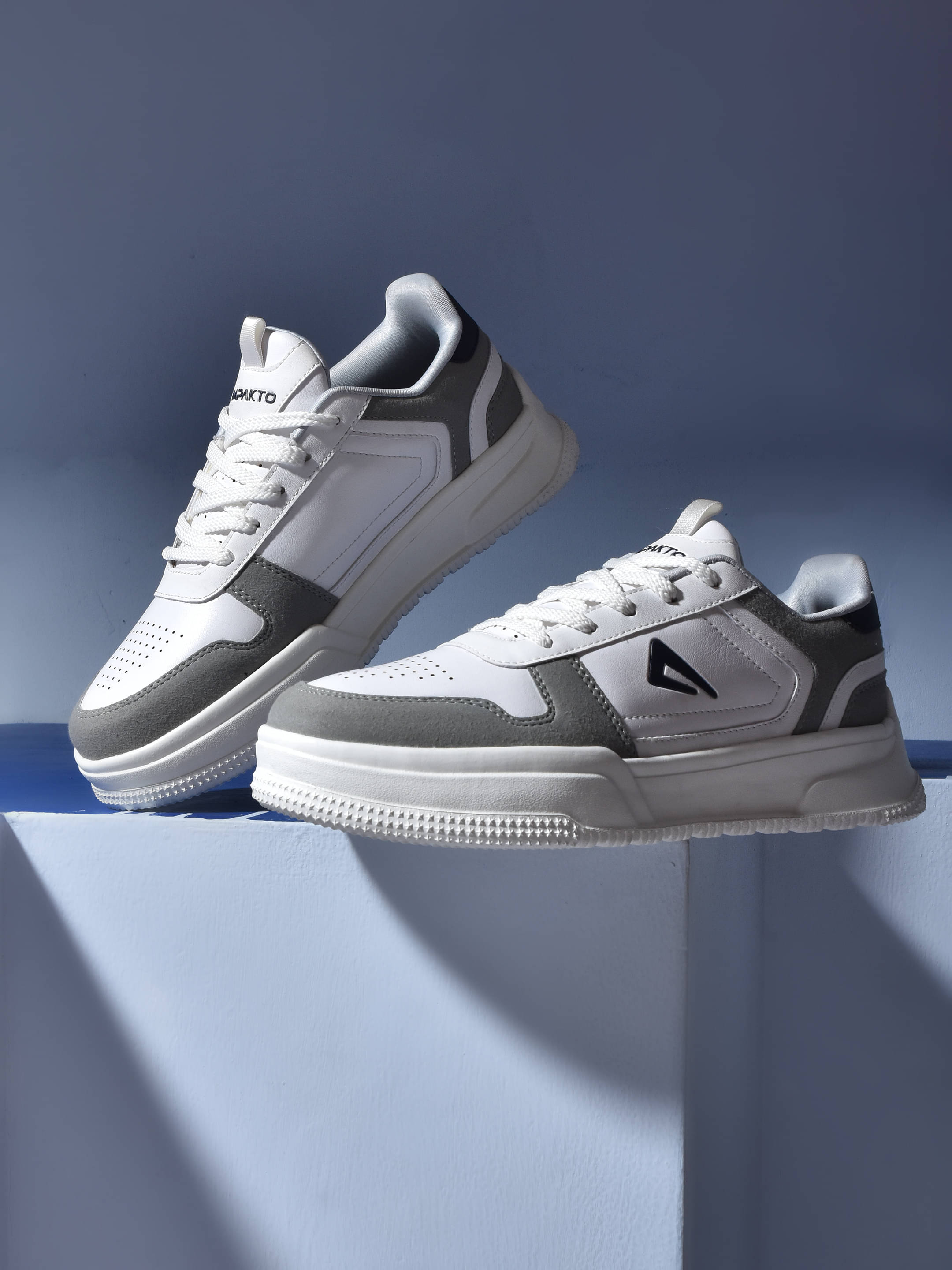 Impakto Impakto Casual Classic Sneakers men Grey Men's Sneakers     			Impakto Impakto Casual Classic Sneakers men Grey Men's Sneakers