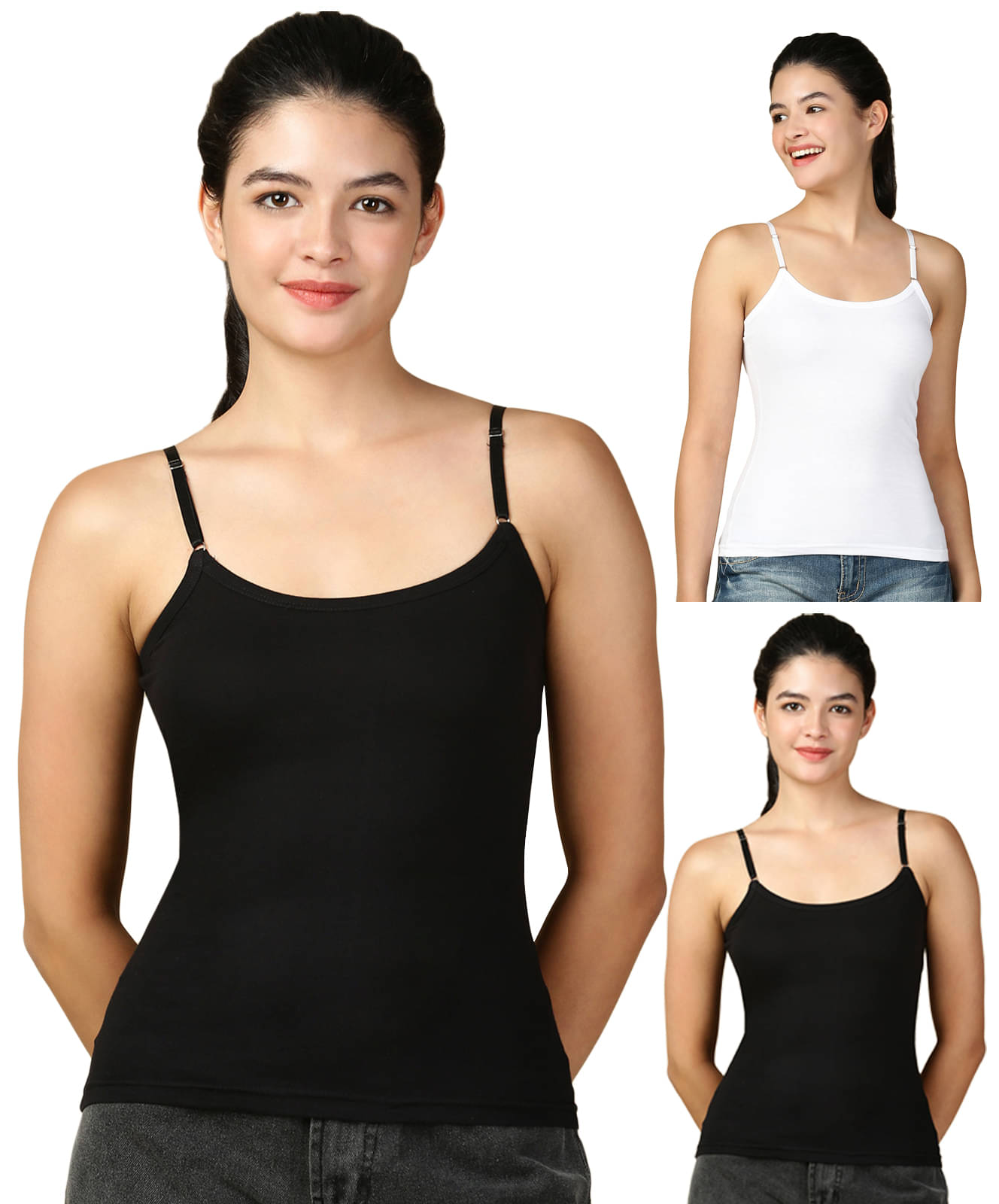     			Lux Cozi for Her Cotton Camisoles ( Multicolor )