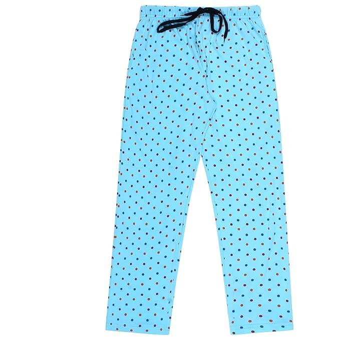     			Myo Pack of 1 Boys Cotton Trackpant ( Blue )