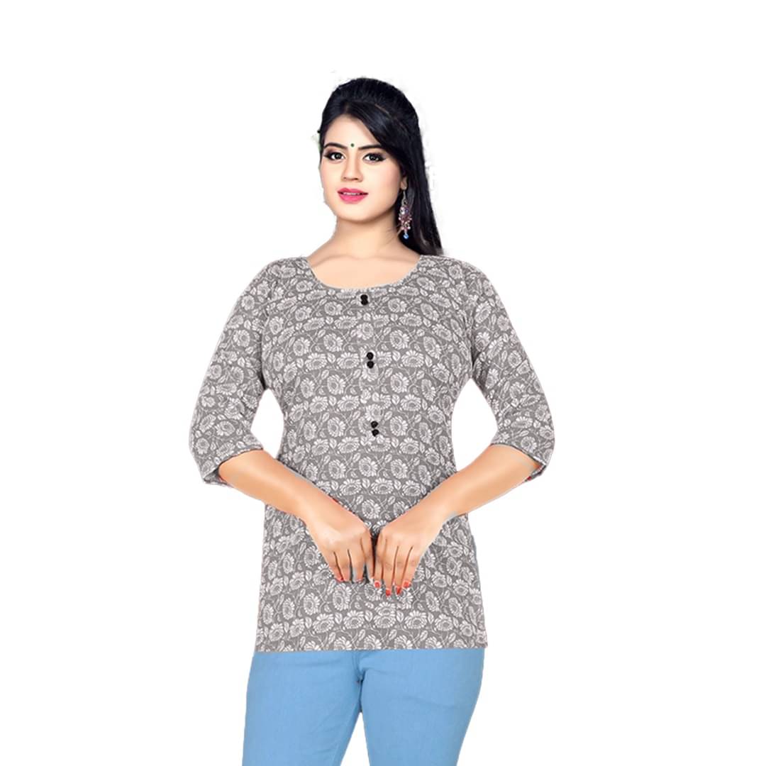     			Rayon Short Kurti For Women (Pack of 1)
