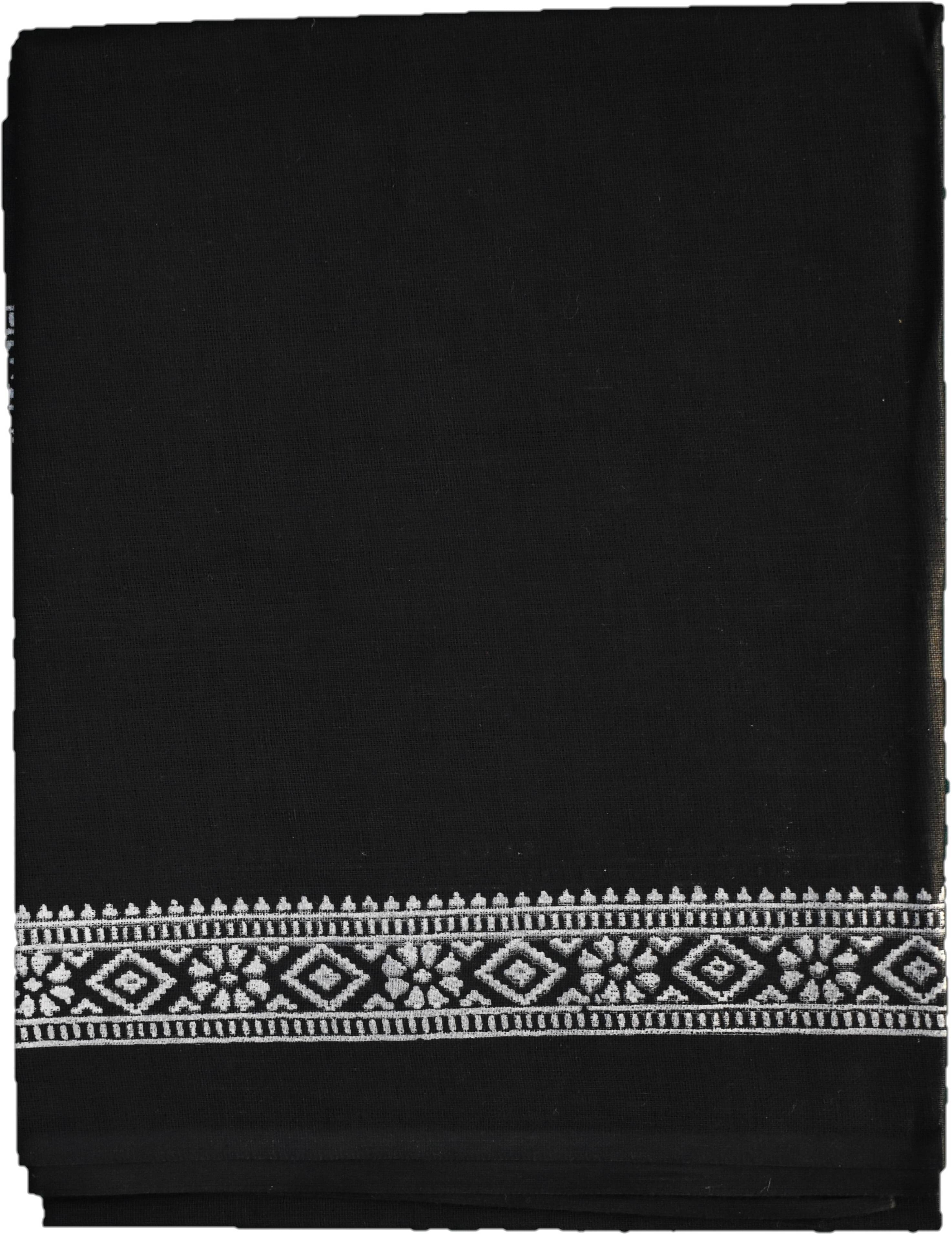     			Shyam Handloom Pack of 1 Cotton Below 300 -GSM Bath Towel ( Black )