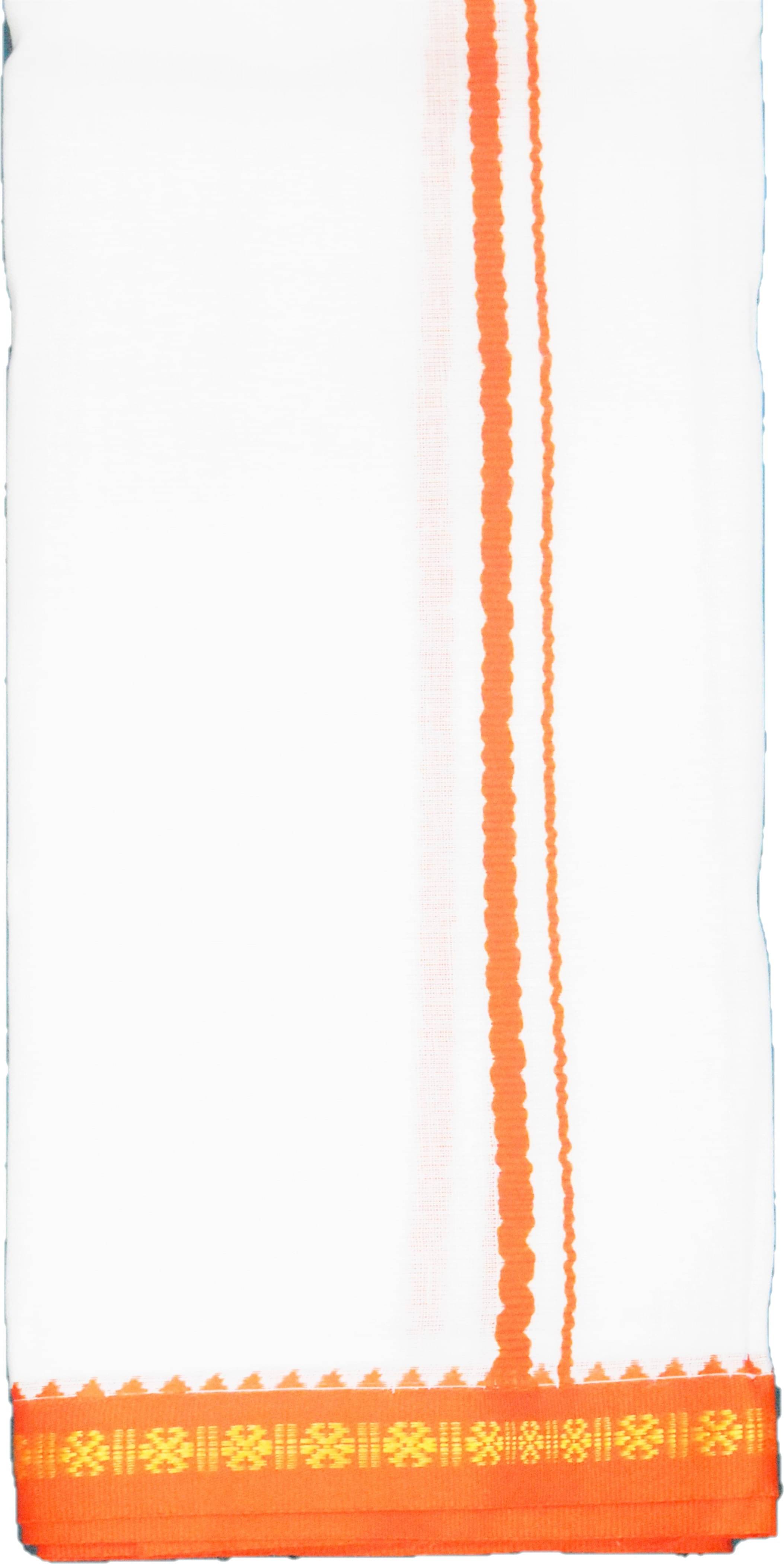     			Shyam Handloom Pack of 1 Cotton Below 300 -GSM Bath Towel ( Orange )