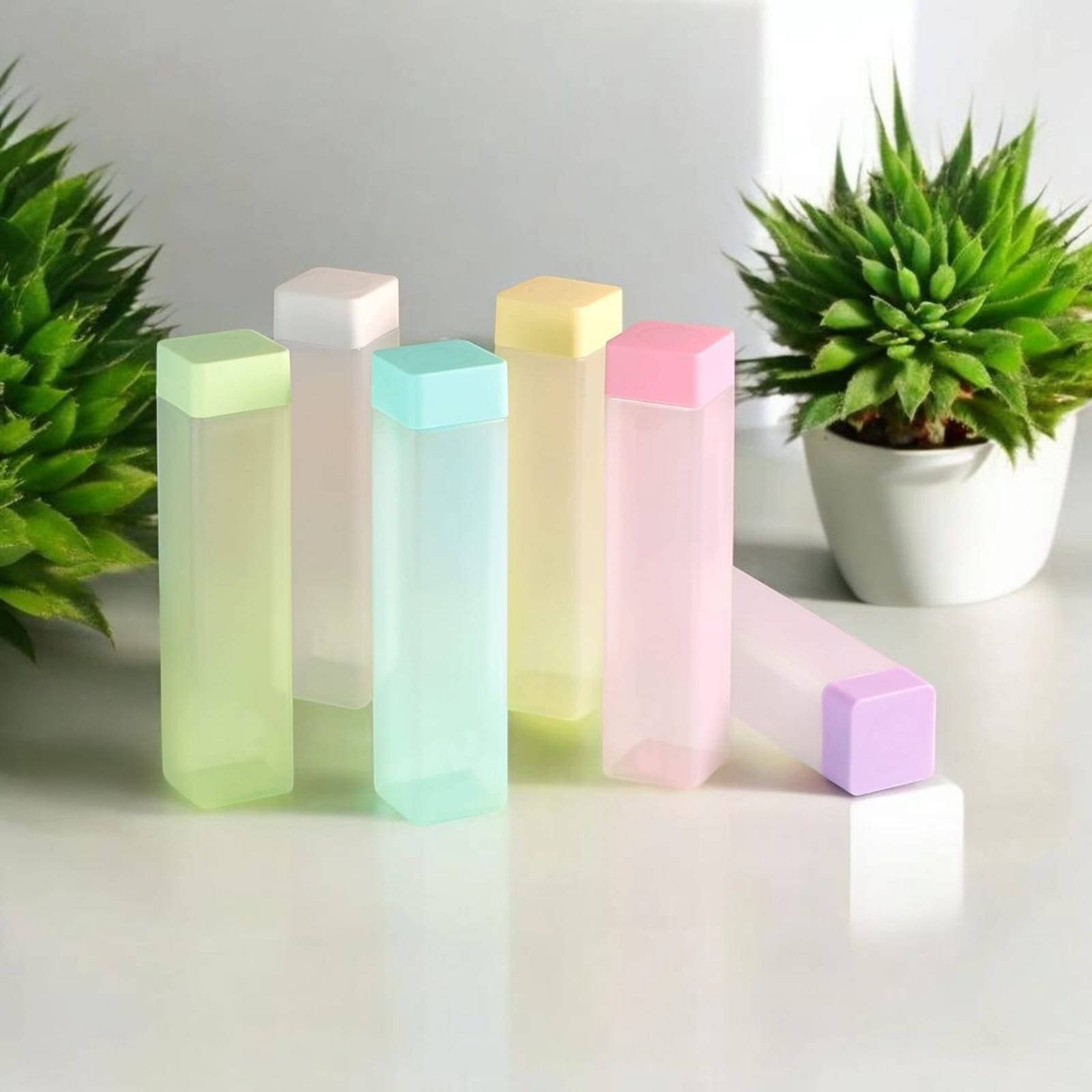 Stysol Frosty Water Bottel Multicolor Plastic Fridge Water Bottle 1005 mL ( 6 ) Stysol Frosty Water Bottel Multicolor Plastic Fridge Water Bottle 1005 mL ( 6 )