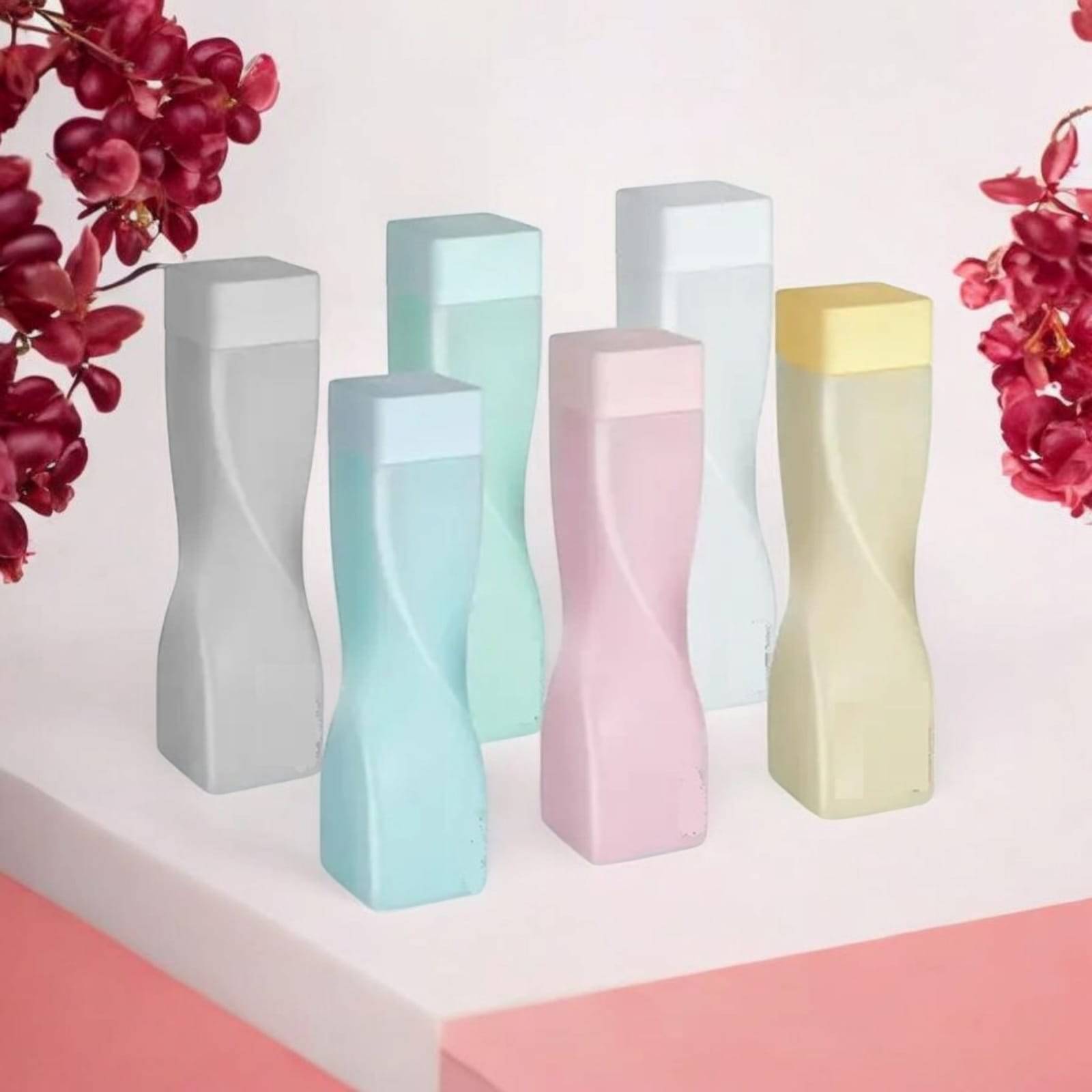 Stysol Frosty Water Bottel Multicolor Plastic Fridge Water Bottle 1005 mL ( 6 ) Stysol Frosty Water Bottel Multicolor Plastic Fridge Water Bottle 1005 mL ( 6 )