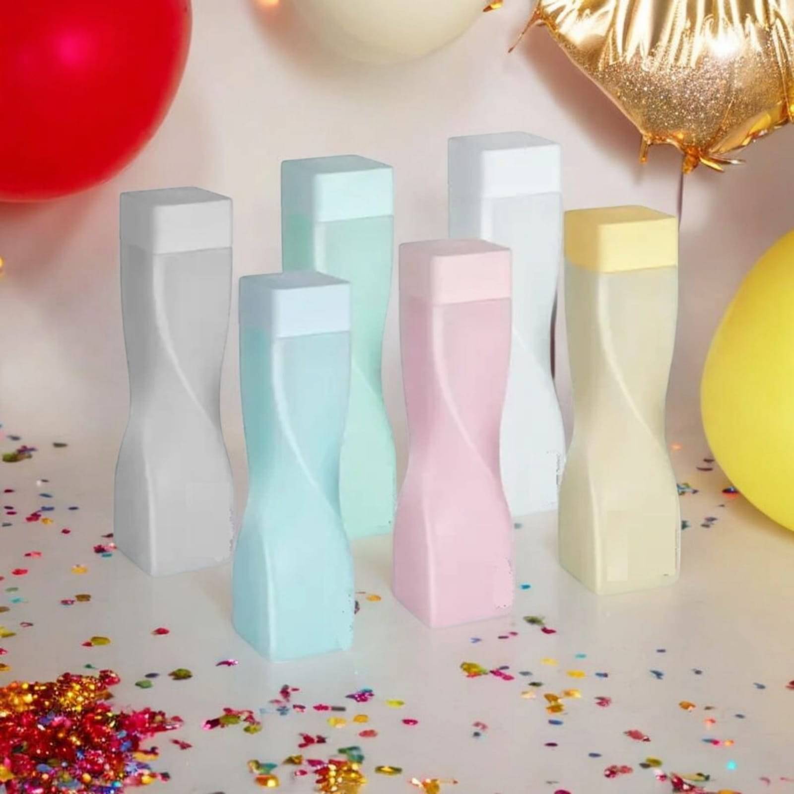 Stysol Frosty Water Bottel Multicolor Plastic Fridge Water Bottle 1005 mL ( 6 ) Stysol Frosty Water Bottel Multicolor Plastic Fridge Water Bottle 1005 mL ( 6 )