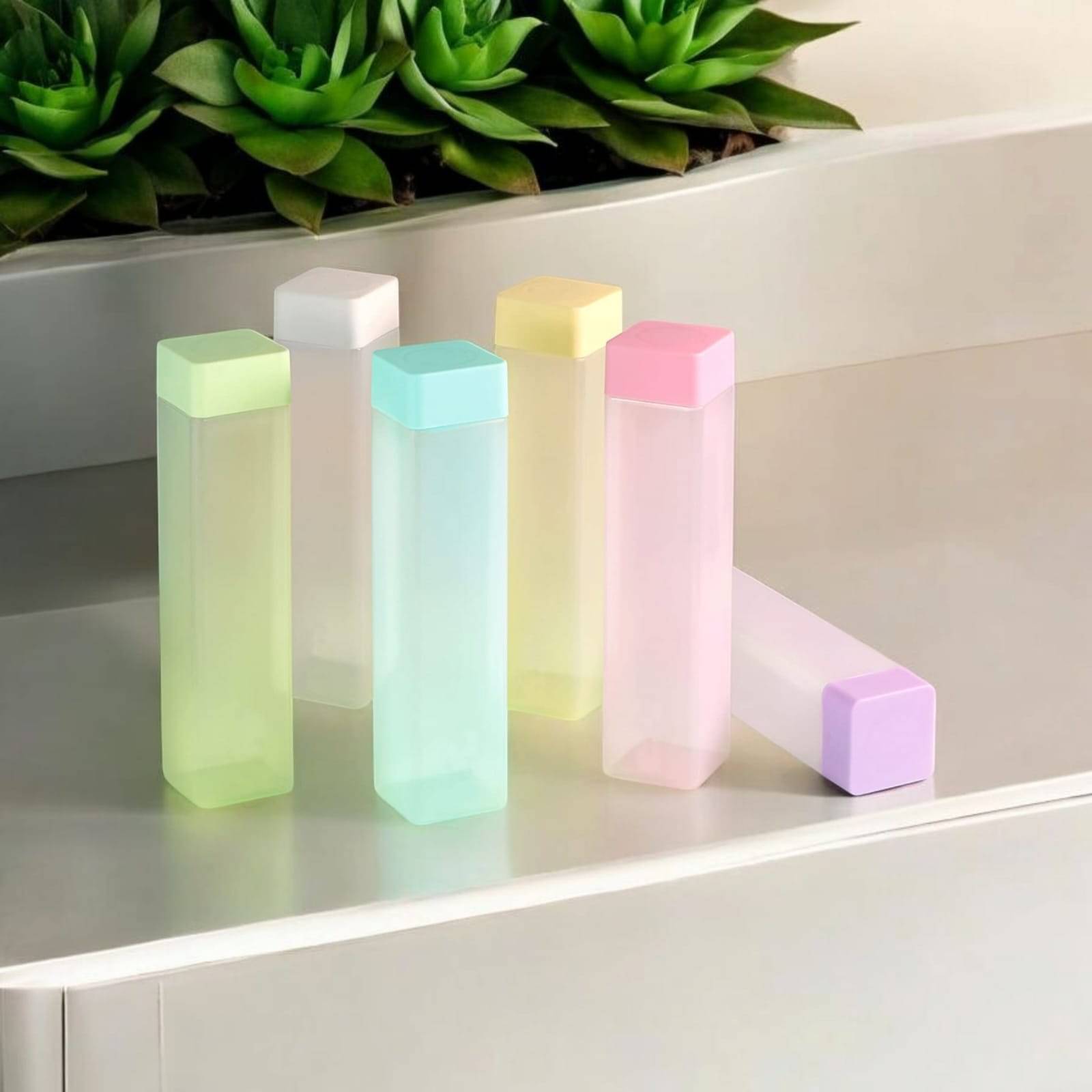     			Stysol Frosty Water Bottel  Multicolor Plastic Fridge Water Bottle 1005 mL ( 6 )