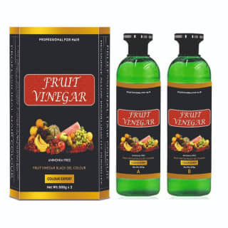WRIXTY Fruit Vinegar Hair Dye Gel Black Instant Smooth Hair Grey Coverage Natural Shine Finish