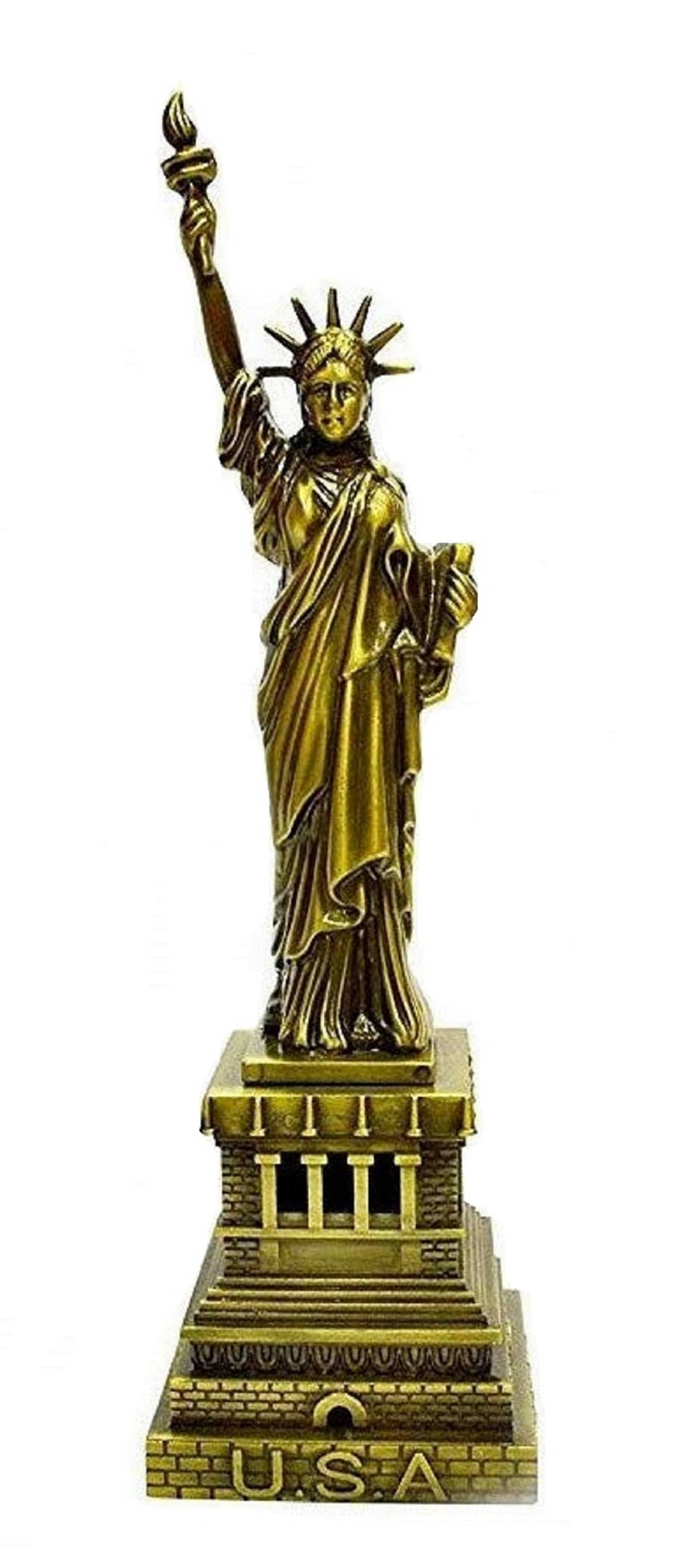     			AFTERSTITCH Statue Of Liberty Monument & Architecture Showpiece 15.5 cm Metal  (Pack of 1)