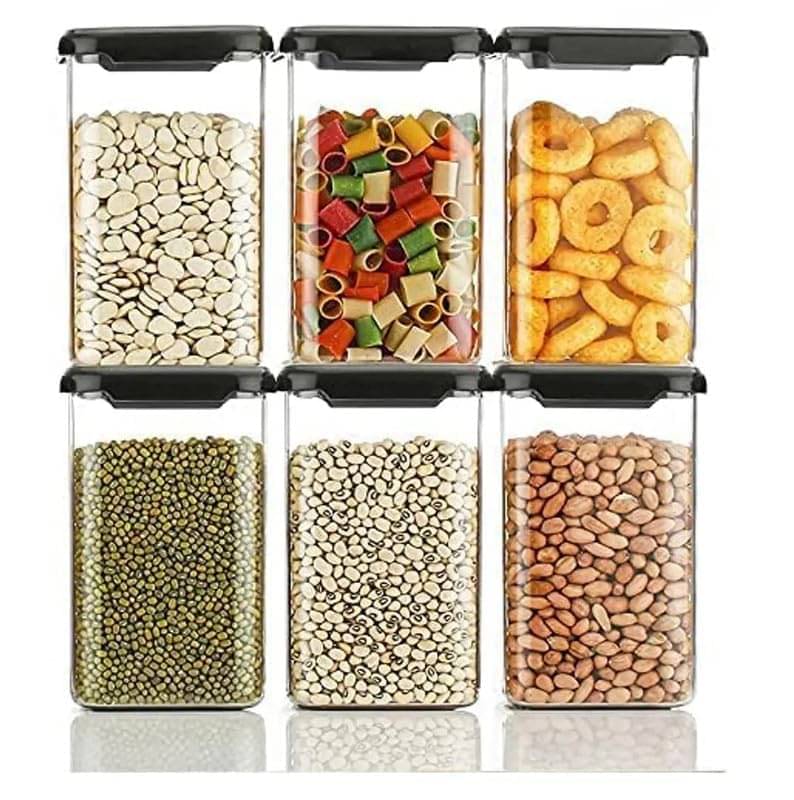     			Anshri Plastic Transparent Food Container ( Set of 1 )