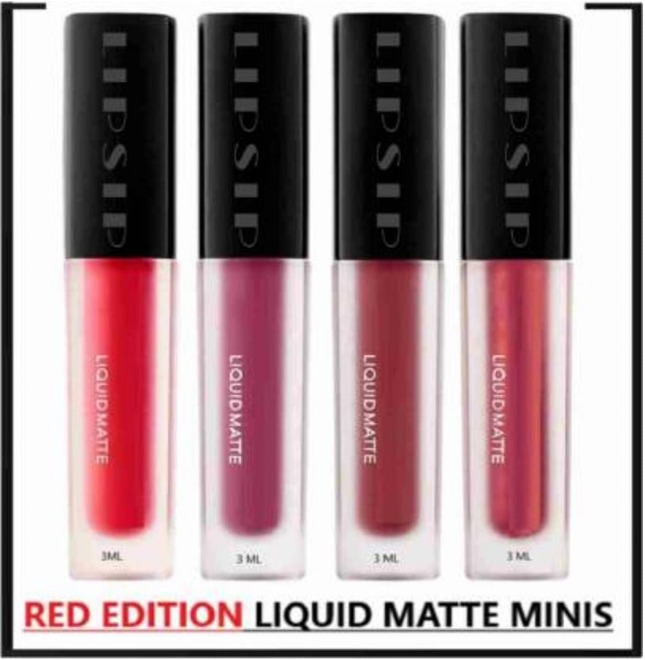     			BLUSHIS Long Lasting Multicolor Matte Lipstick Combo (Pack of 4)