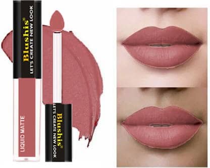 BLUSHIS Peach Matte Lipstick 0.12