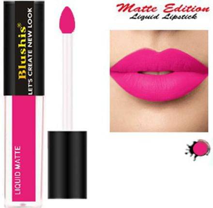     			BLUSHIS Long Wear Pink Color Matte Lipstick