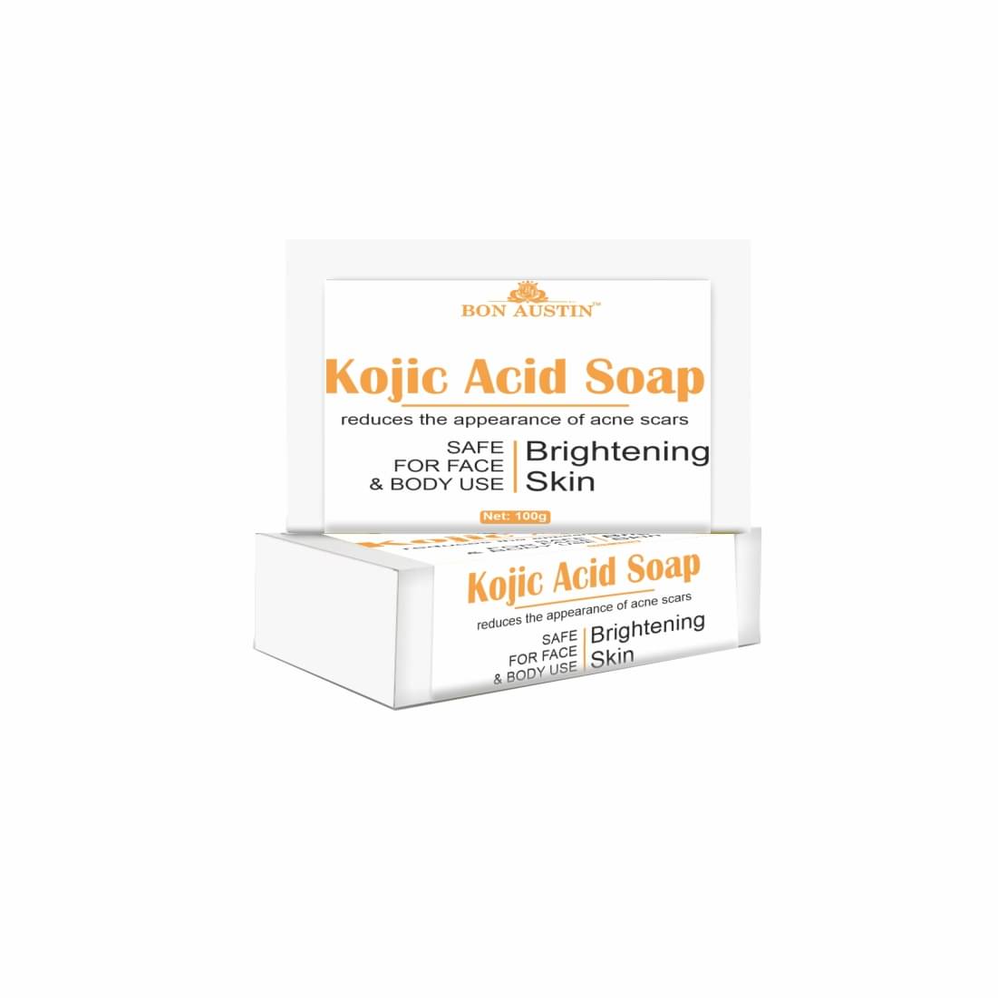 Bon Austin Freshness Brightens & Evens Skin Tone kojic Soap for All Skin Type ( Pack of 1 ) Bon Austin Freshness Brightens & Evens Skin Tone kojic Soap for All Skin Type ( Pack of 1 )