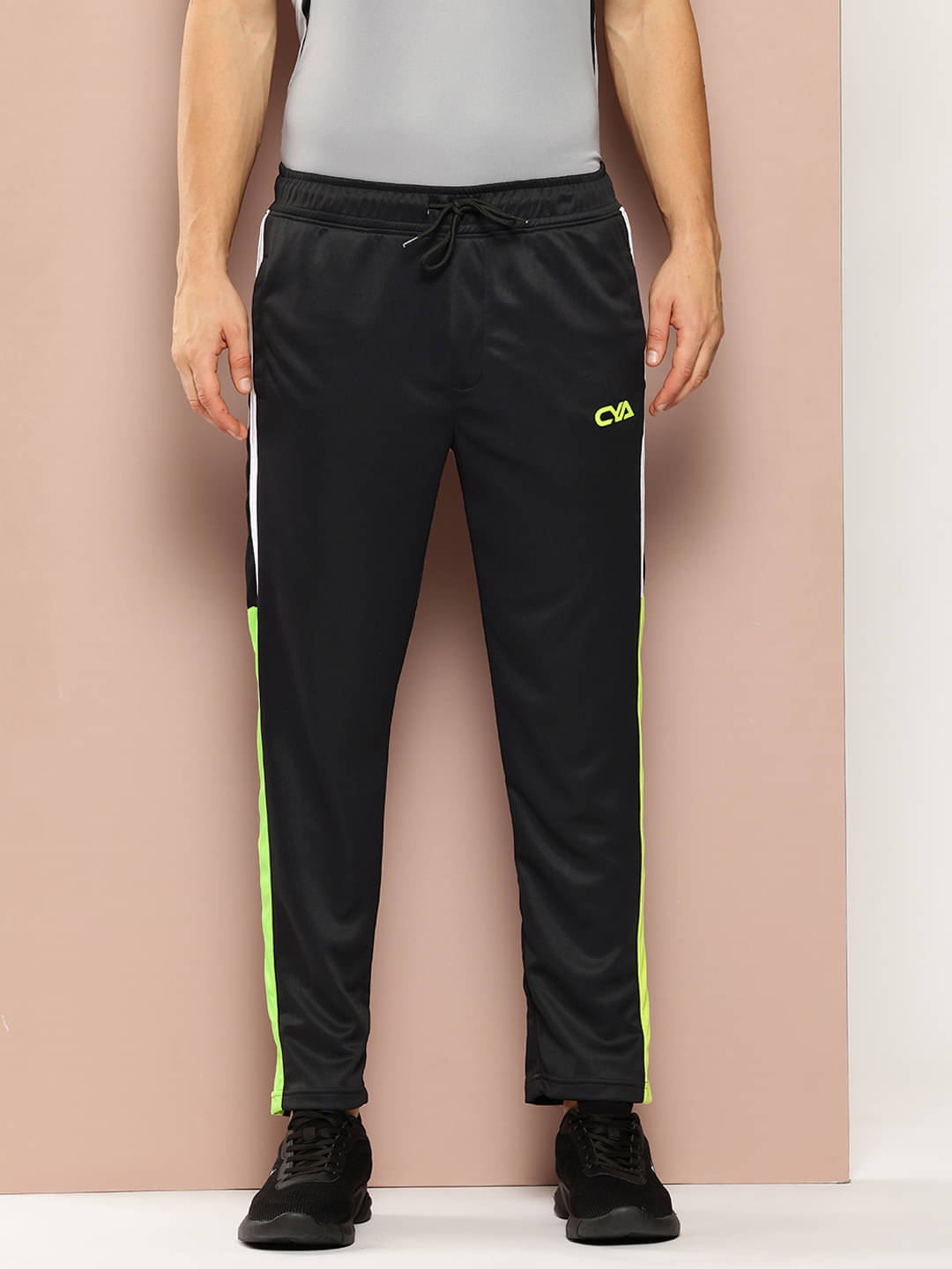     			Club York Black Polyester Men's Trackpants ( Pack of 1 )