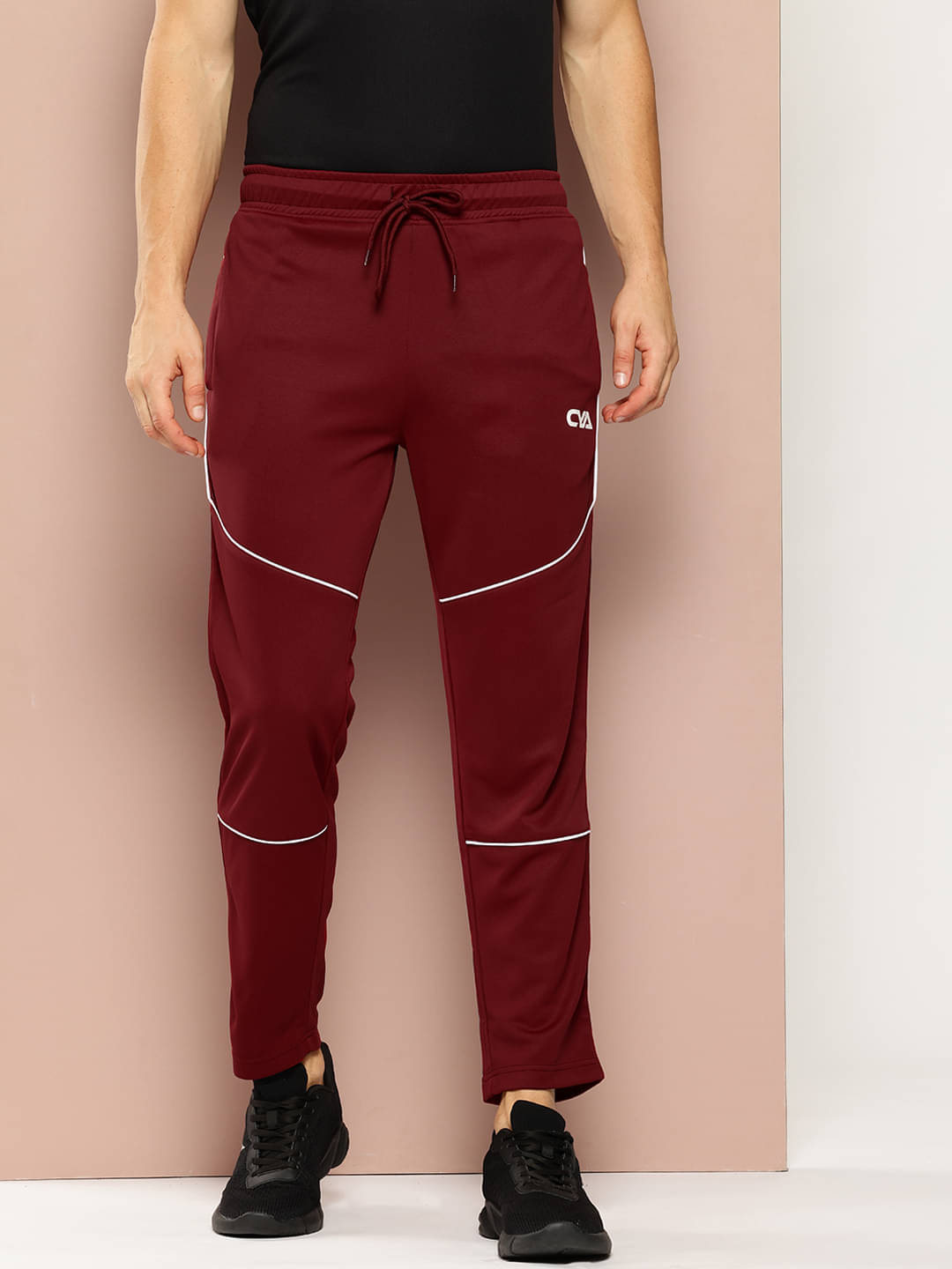     			Club York Wine Polyester Men's Trackpants ( Pack of 1 )