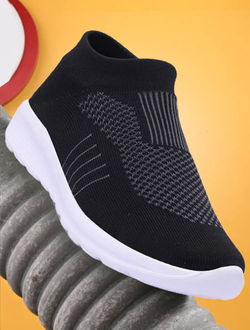     			Clymb Black Men's Slip-on Shoes