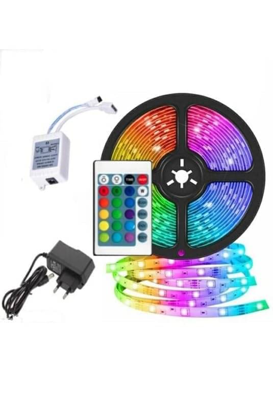    			DAJUBHAI Multicolor 5M LED Strip ( Pack of 1 )