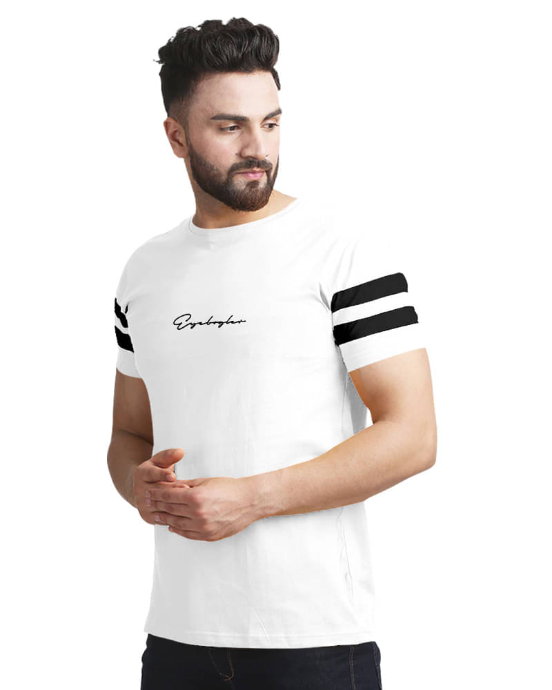 Eyebogler Cotton Blend Regular Fit Printed Half Sleeves Men's Round T-Shirt - Black ( Pack of 1 ) Eyebogler Cotton Blend Regular Fit Printed Half Sleeves Men's Round T-Shirt - Black ( Pack of 1 )