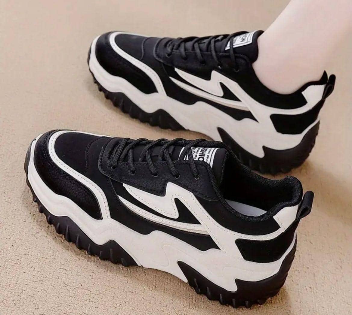 Fabbmate - Black Women's Running Shoes - Sports Shoes | Buy online on ZillyBuy