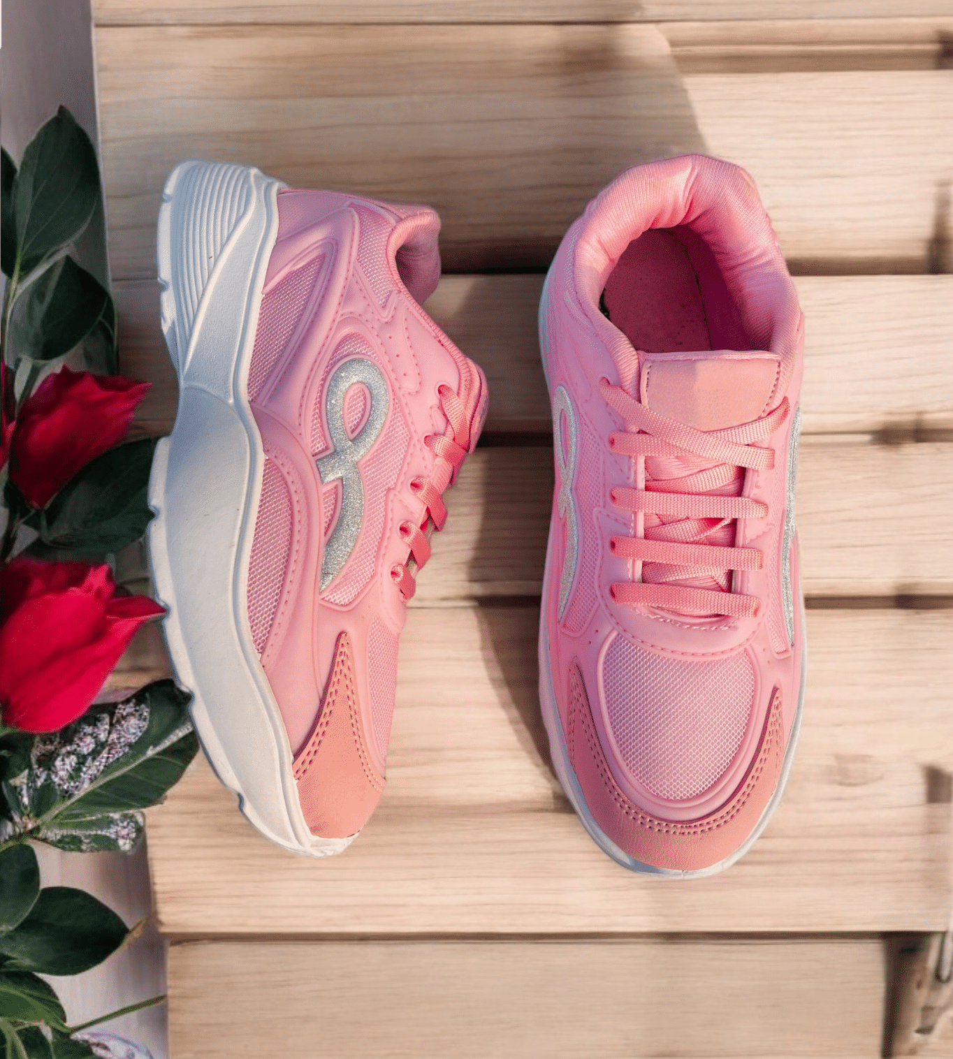     			Fabbmate - Pink Women's Running Shoes