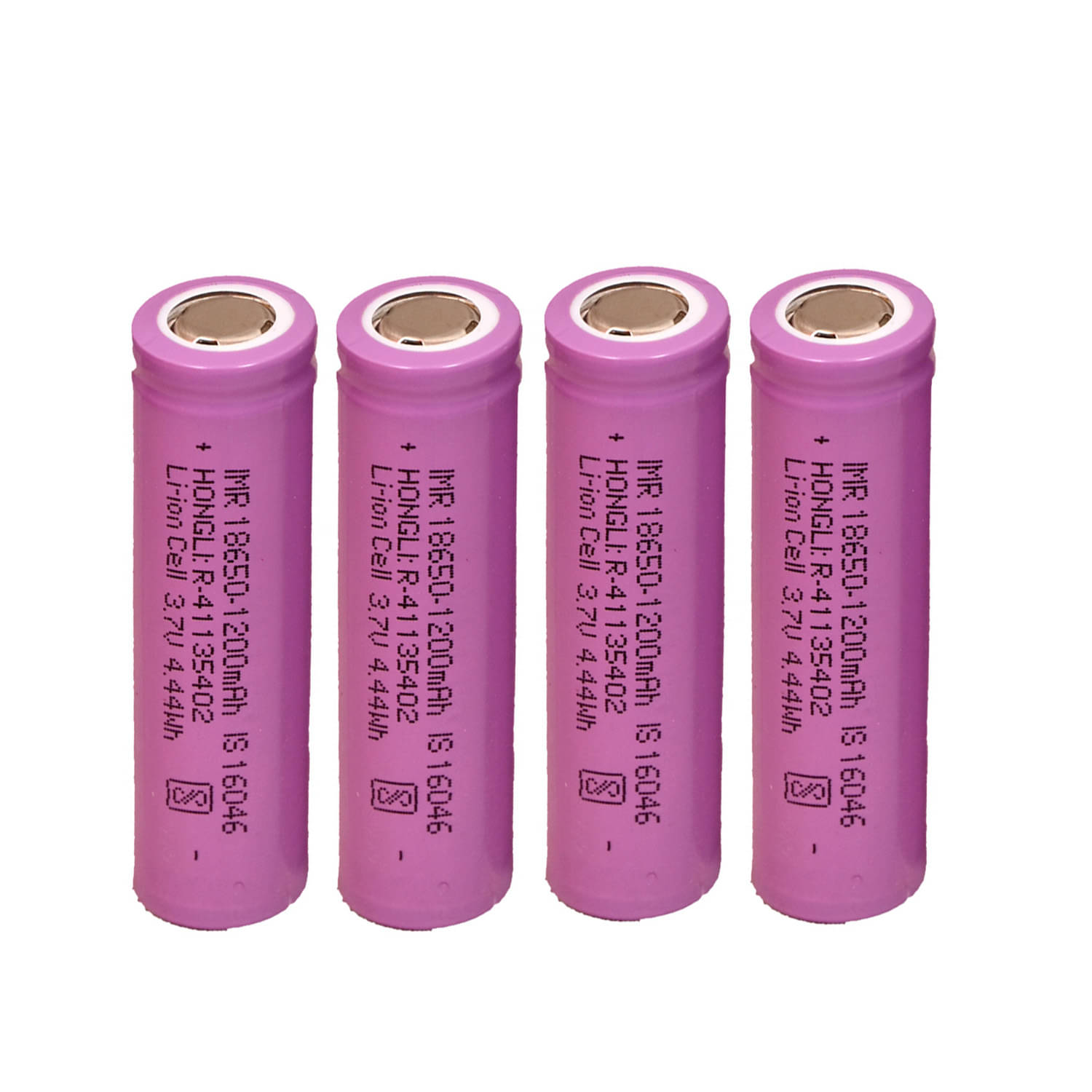 Faymla Hongli Lithium Ion 1200mAH Rechargeable Cell Batteries, LED, Bluetooth Speaker, Laptops, Power Bank & Torch, Flat Top, 3.7V, (Pack-of-4) Faymla Hongli Lithium Ion 1200mAH Rechargeable Cell Batteries, LED, Bluetooth Speaker, Laptops, Power Bank & Torch, Flat Top, 3.7V, (Pack-of-4)