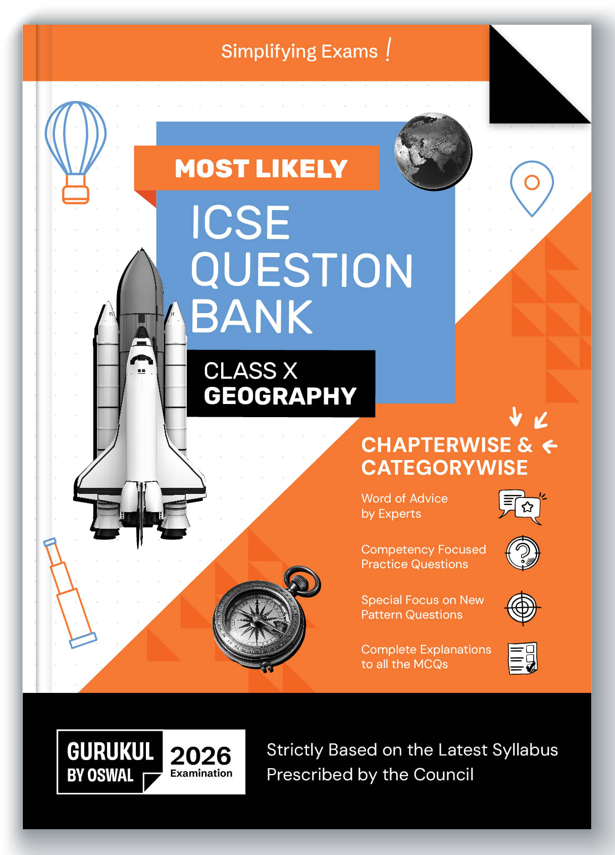 Gurukul By Oswal Geography Most Likely Question Bank ICSE Class 10 Exam 2026- Chapterwise & Categorywise Topics, Comptency Focused Questions, Expert A Gurukul By Oswal Geography Most Likely Question Bank ICSE Class 10 Exam 2026- Chapterwise & Categorywise Topics, Comptency Focused Questions, Expert A