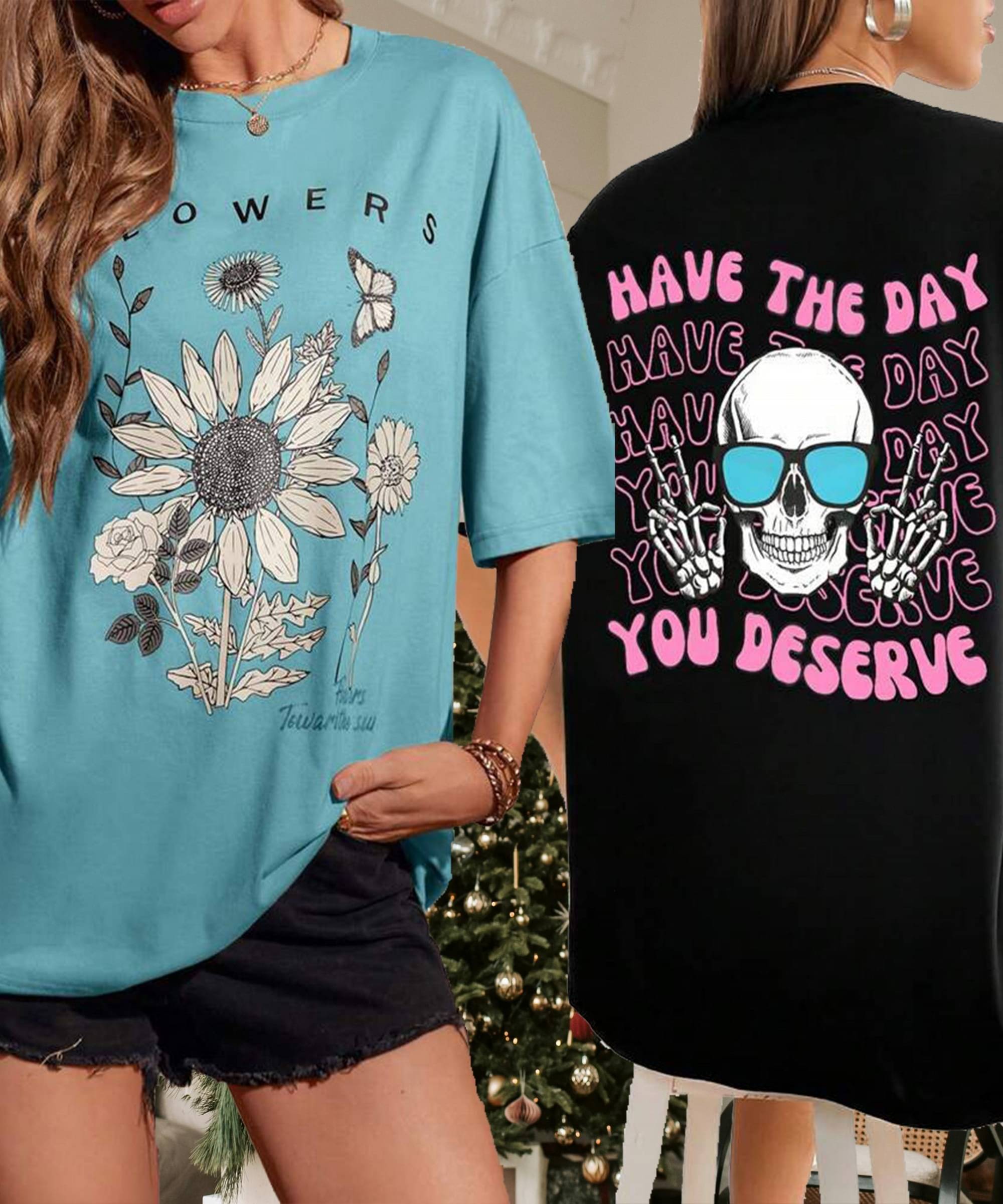 HELL BOUND Women Poly Cotton Printed Oversized Fit Round Neck T-Shirt ( Multicolor ) HELL BOUND Women Poly Cotton Printed Oversized Fit Round Neck T-Shirt ( Multicolor )