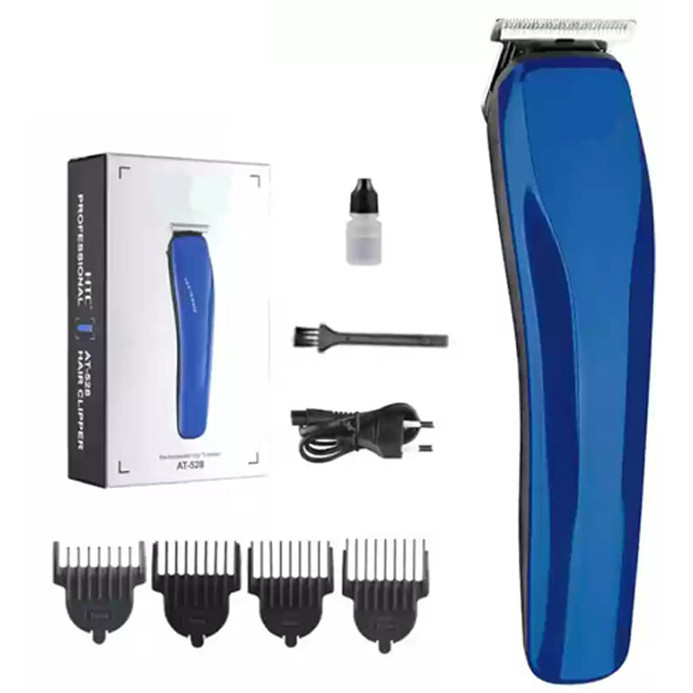 HRI AT-528 HAIR CLIPPER Blue Cordless Clipper With 45 minutes Runtime
