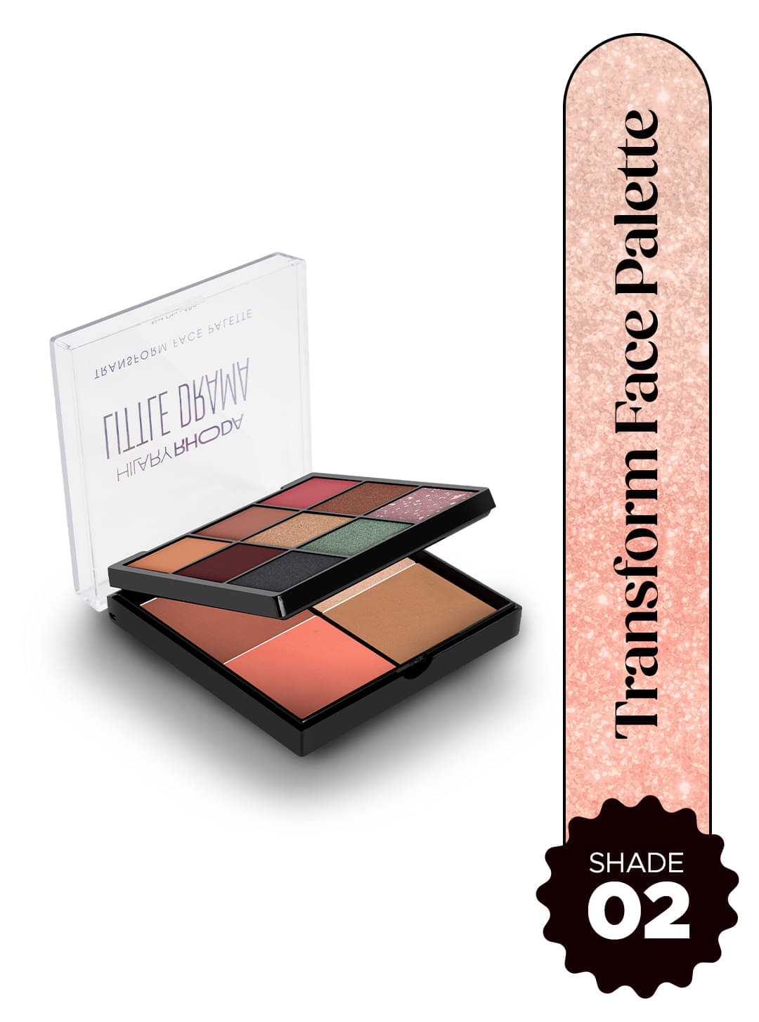     			Hilary Rhoda Highlight & Contour Palette ( 1 Makeup kit )
