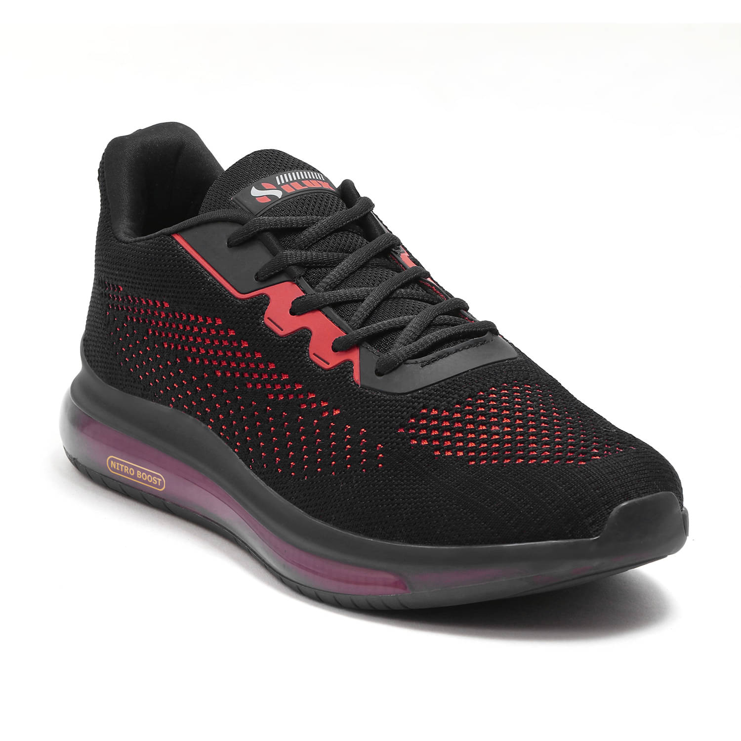     			Hilux Black Men's Sports Running Shoes