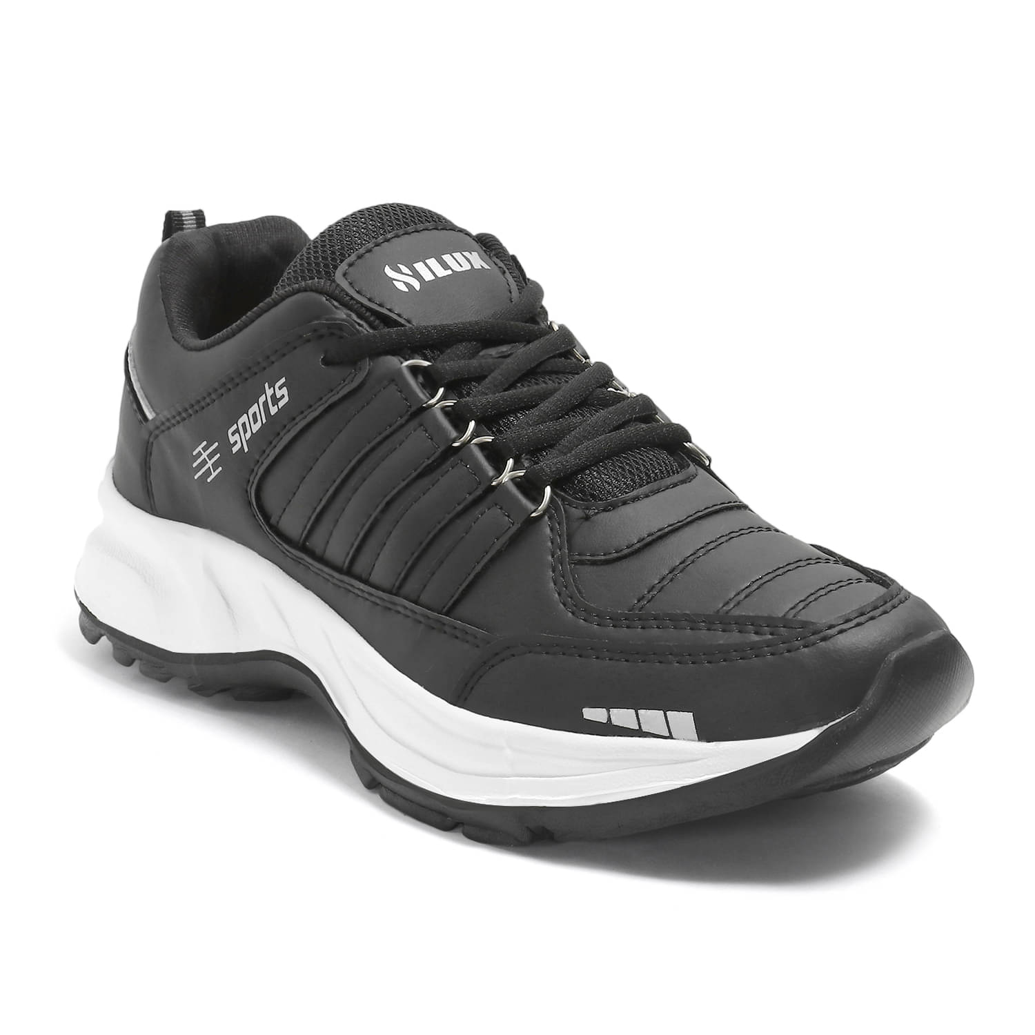     			Hilux Black Men's Sports Running Shoes