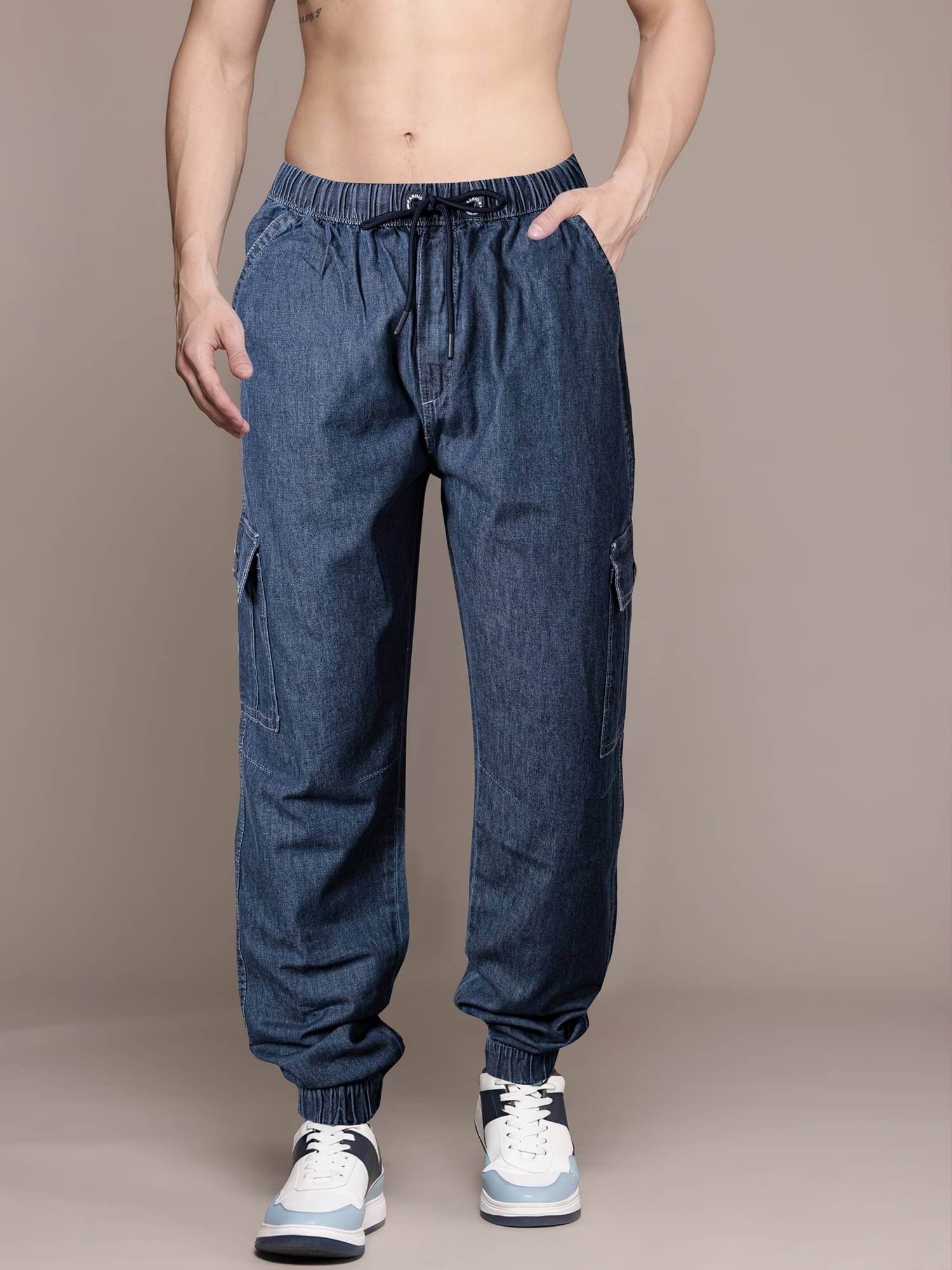     			JB JUST BLACK Regular Fit Jogger Men's Jeans - Dark Blue ( Pack of 1 )