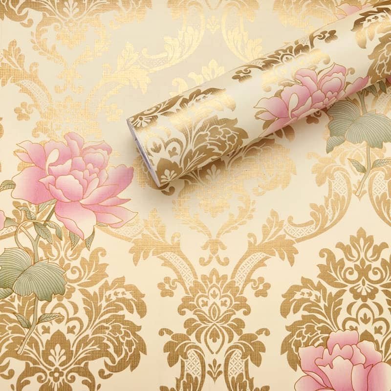 KAAF Geometric Wallpaper ( 45 x 500 ) cm ( Pack of 1 )