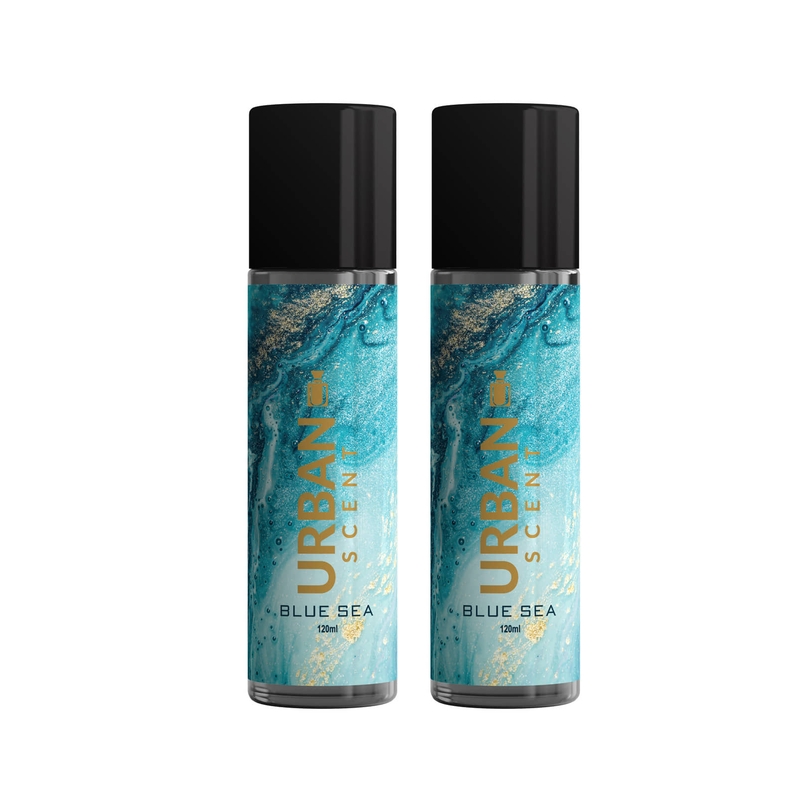Lyla Blanc Deodorant Spray & Perfume Oceanic,Fresh Medium -Fragrance For Women,Men,Unisex ( Pack of 2 )