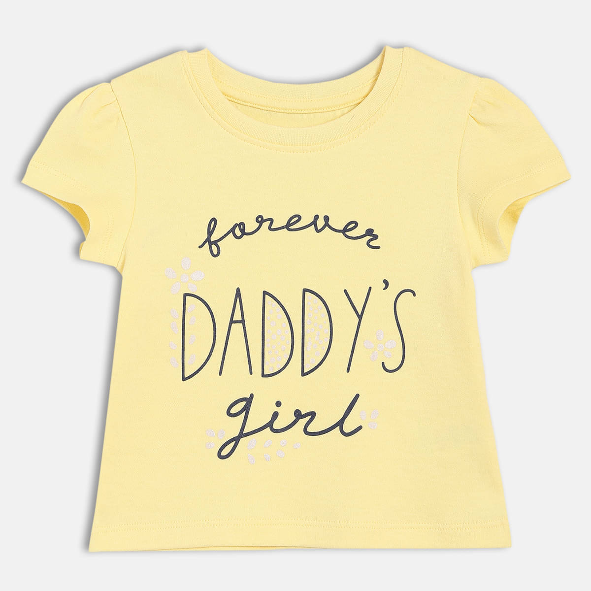     			MINI KLUB Pack of 1 Baby Girls Cotton Top ( Yellow )