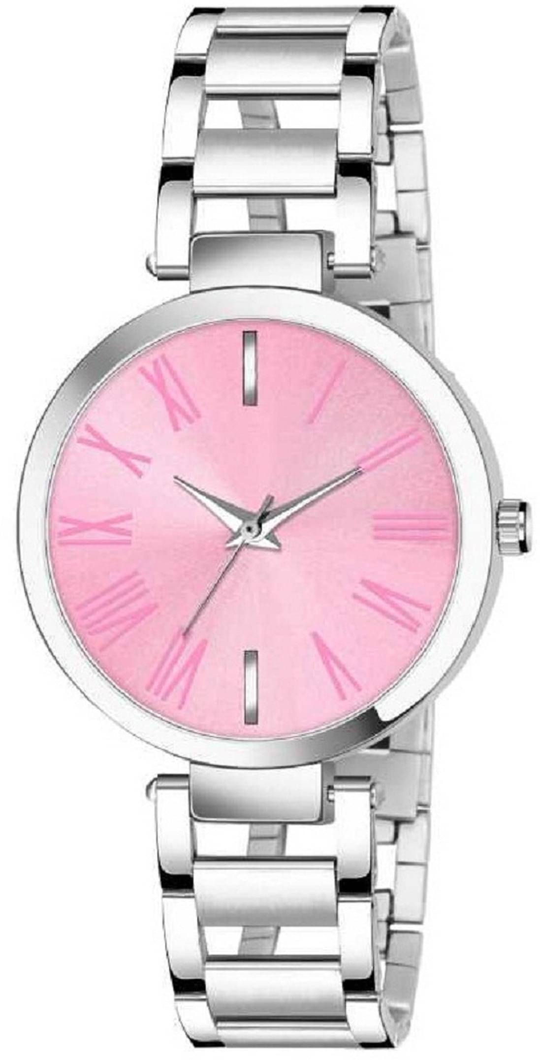     			MIVAAN Silver Stainless Steel Analog Womens Watch