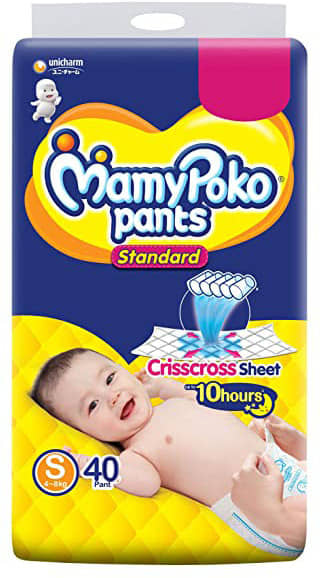Mamy Poko S Diaper Pants ( Pack of 40 )