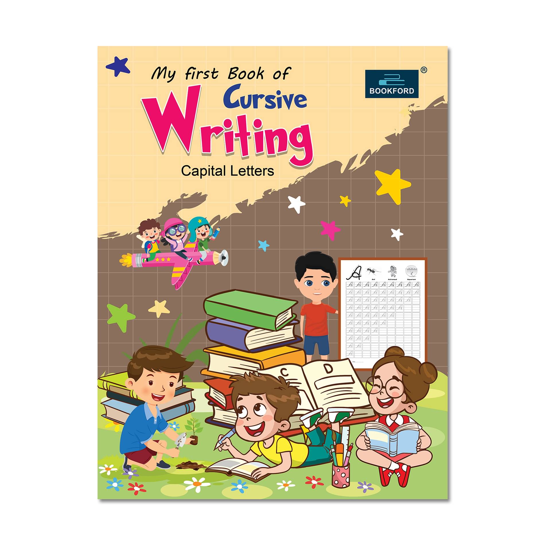 My First Book Of Cursive Writing - Capital Letter Books For Kids My First Book Of Cursive Writing - Capital Letter Books For Kids