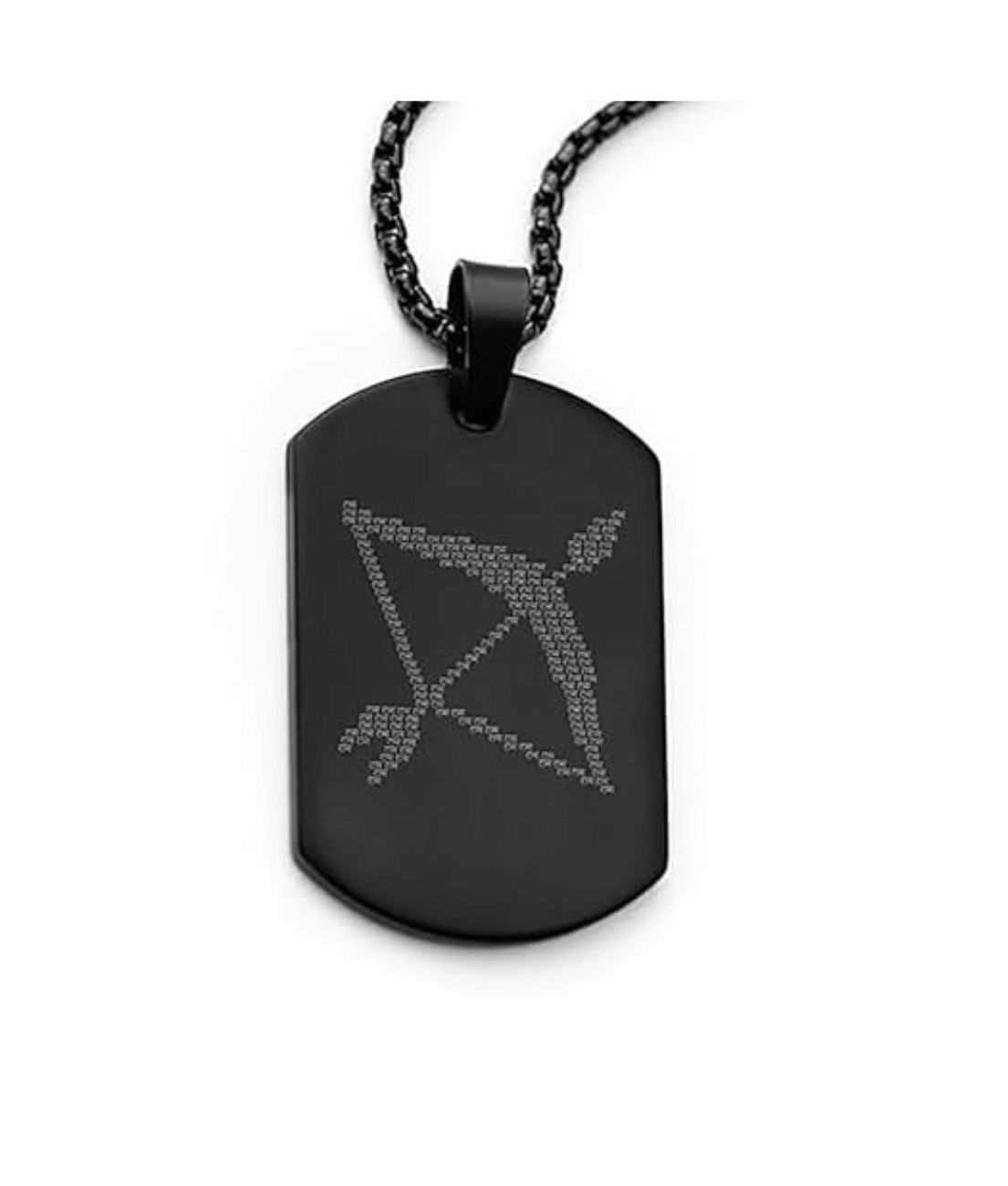     			Next Tech Step Black Metal Necklace ( Pack of 1 )