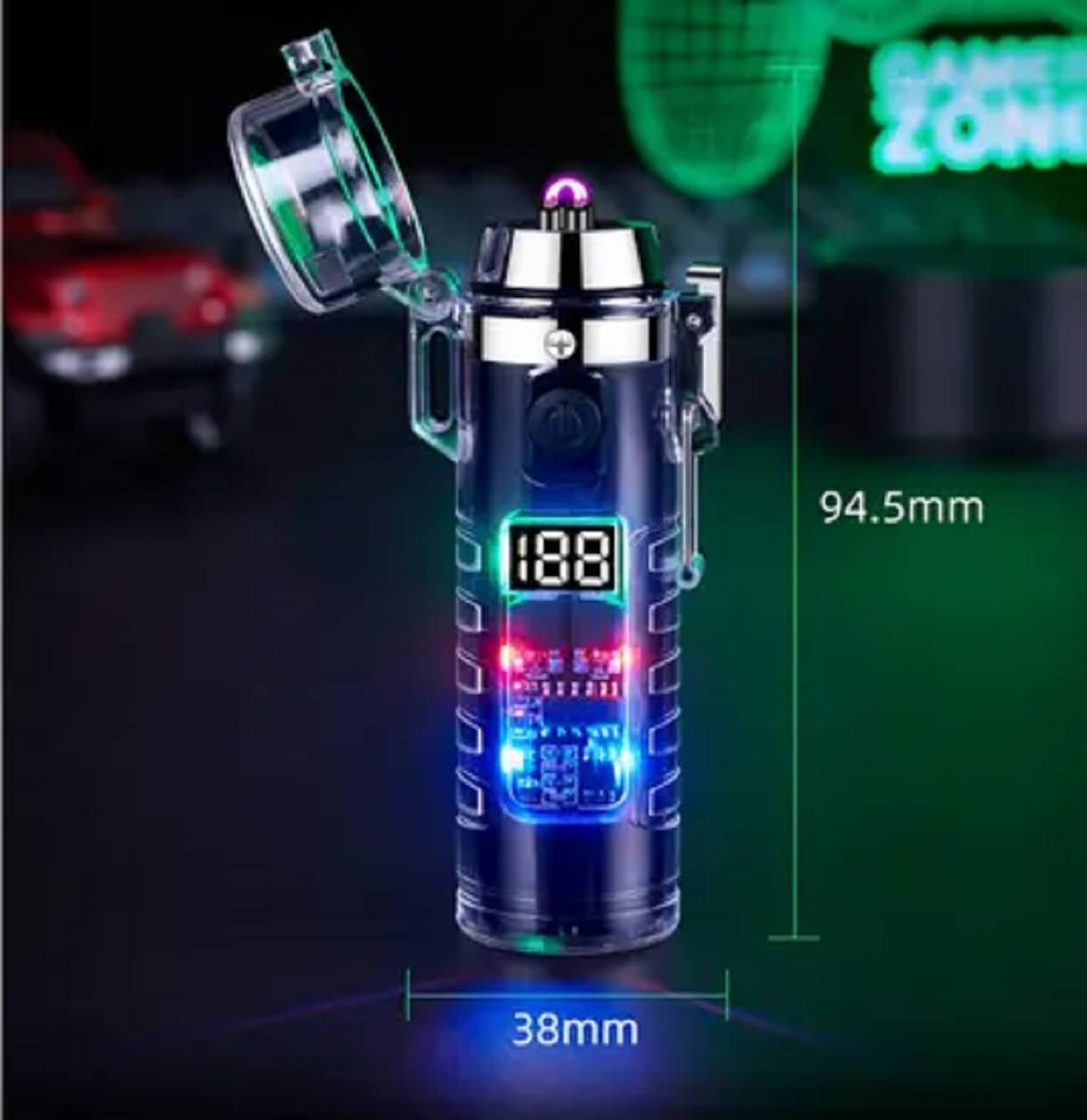     			Peshkar Multicolor Stainless Steel Cigarette Lighter ( Pack of 1 )