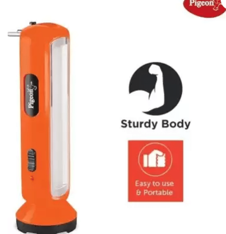     			Pigeon - 11W Rechargeable Flashlight Torch ( Pack of 1 )
